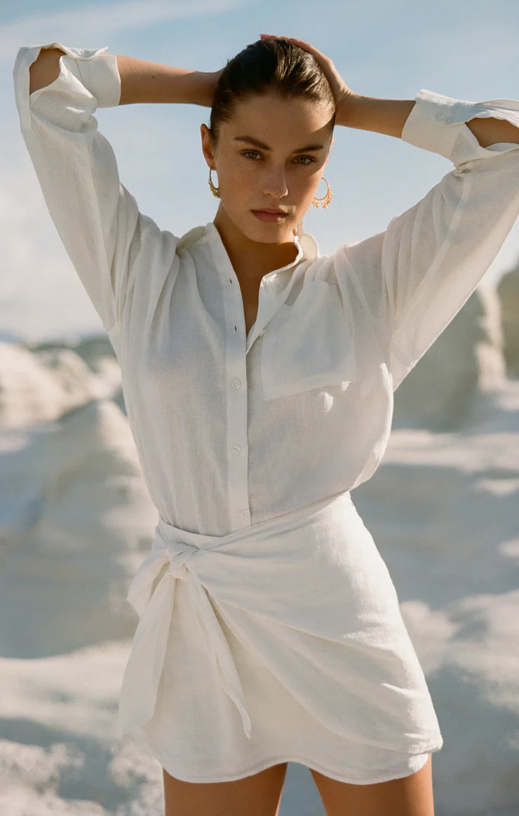 Z Supply | Lorna Linen Mini Skirt