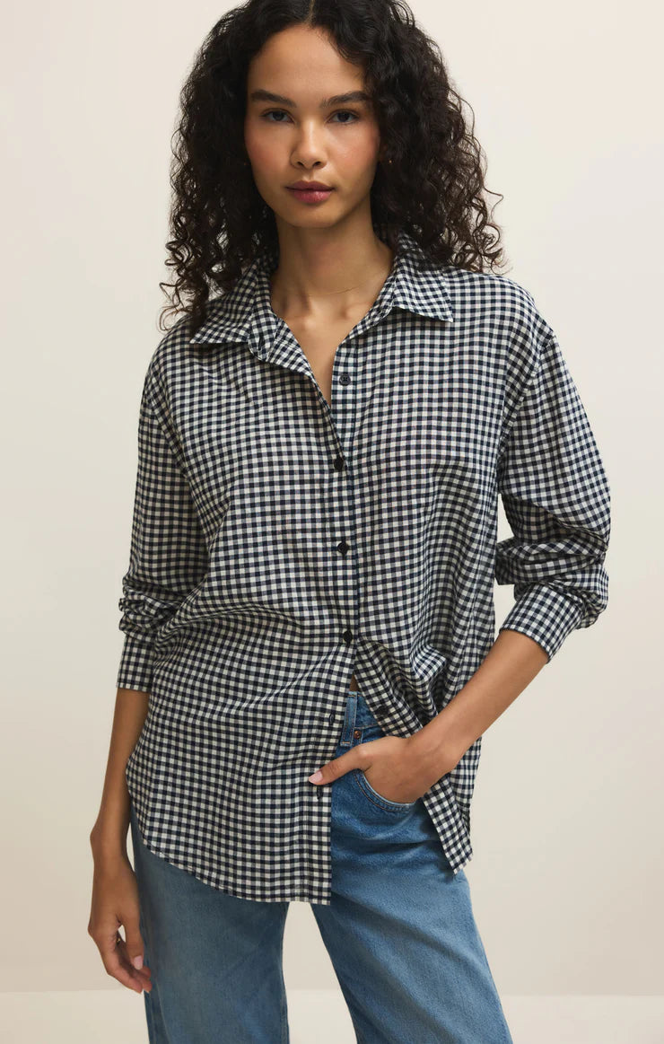 Z Supply | Seaport Gingham Button Up