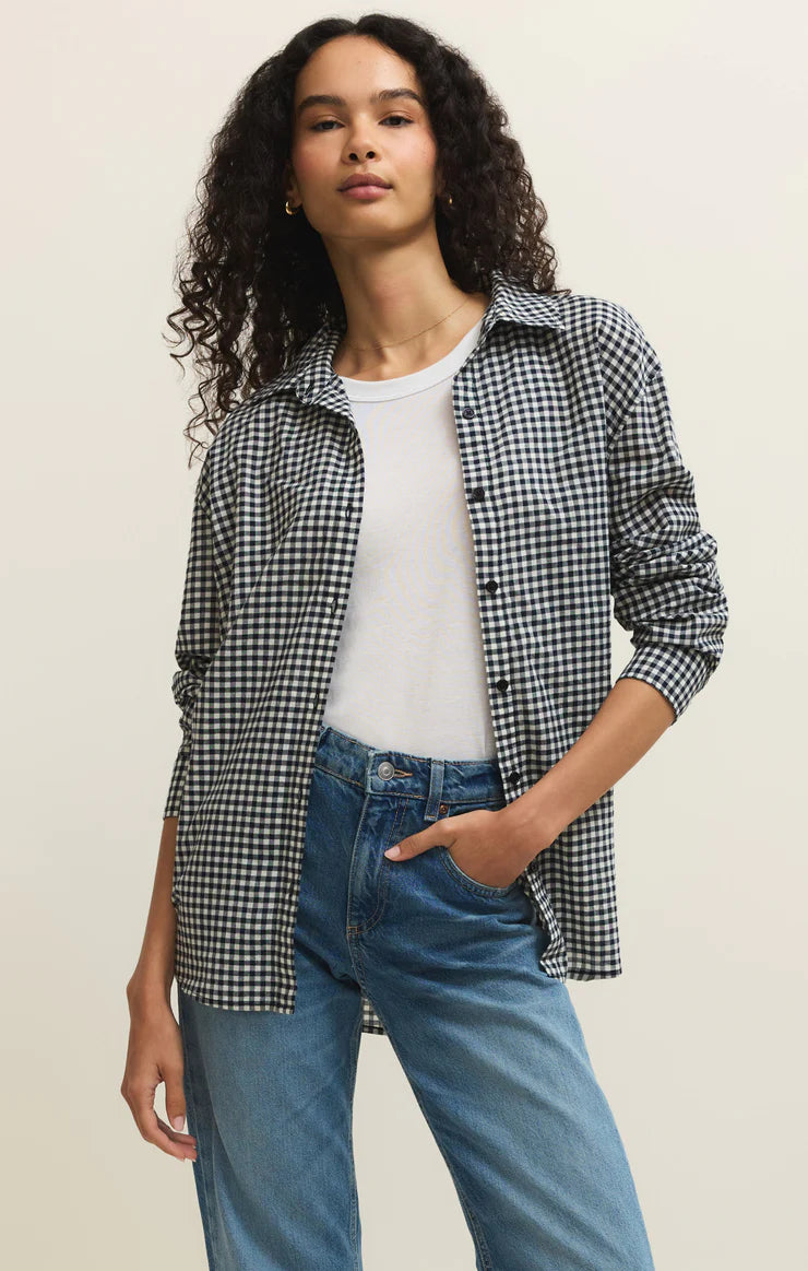 Z Supply | Seaport Gingham Button Up