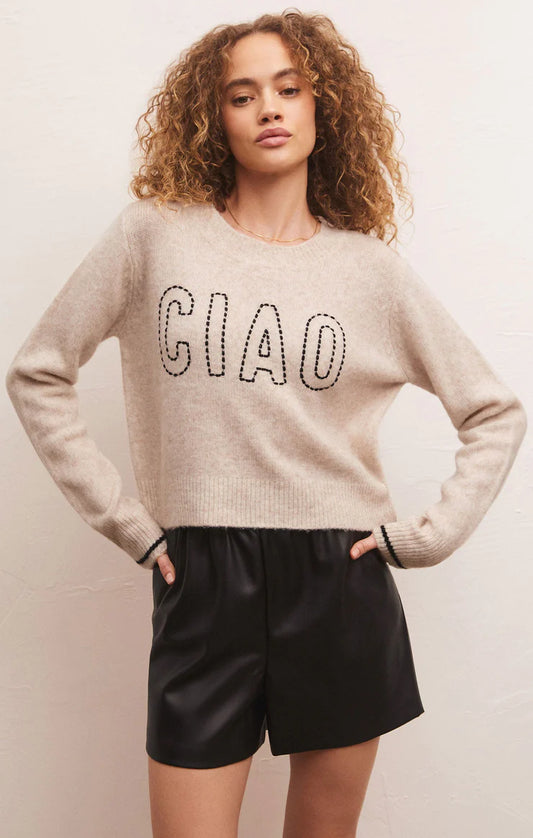 Z Supply- Ciao Sweater- Oat