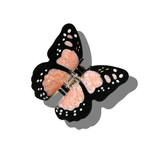 Solar Eclipse | Monarch Butterfly Hairclip