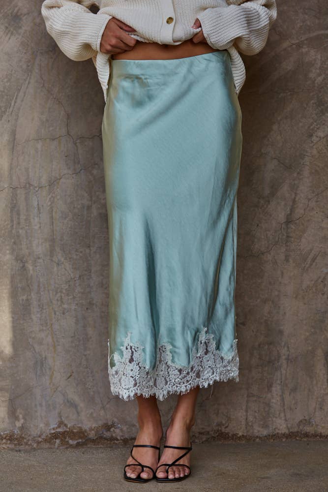 By Together | Woven Midi Skirt