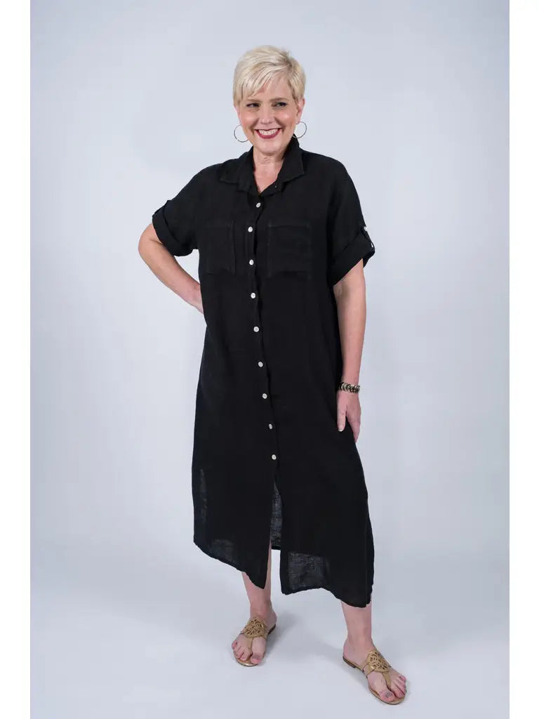 TINA | Briar Linen Dress | OS