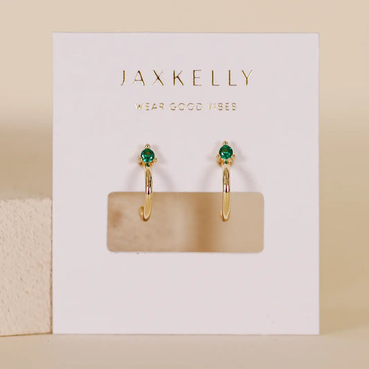JaxKelly | Open Mini Hoop Earrings