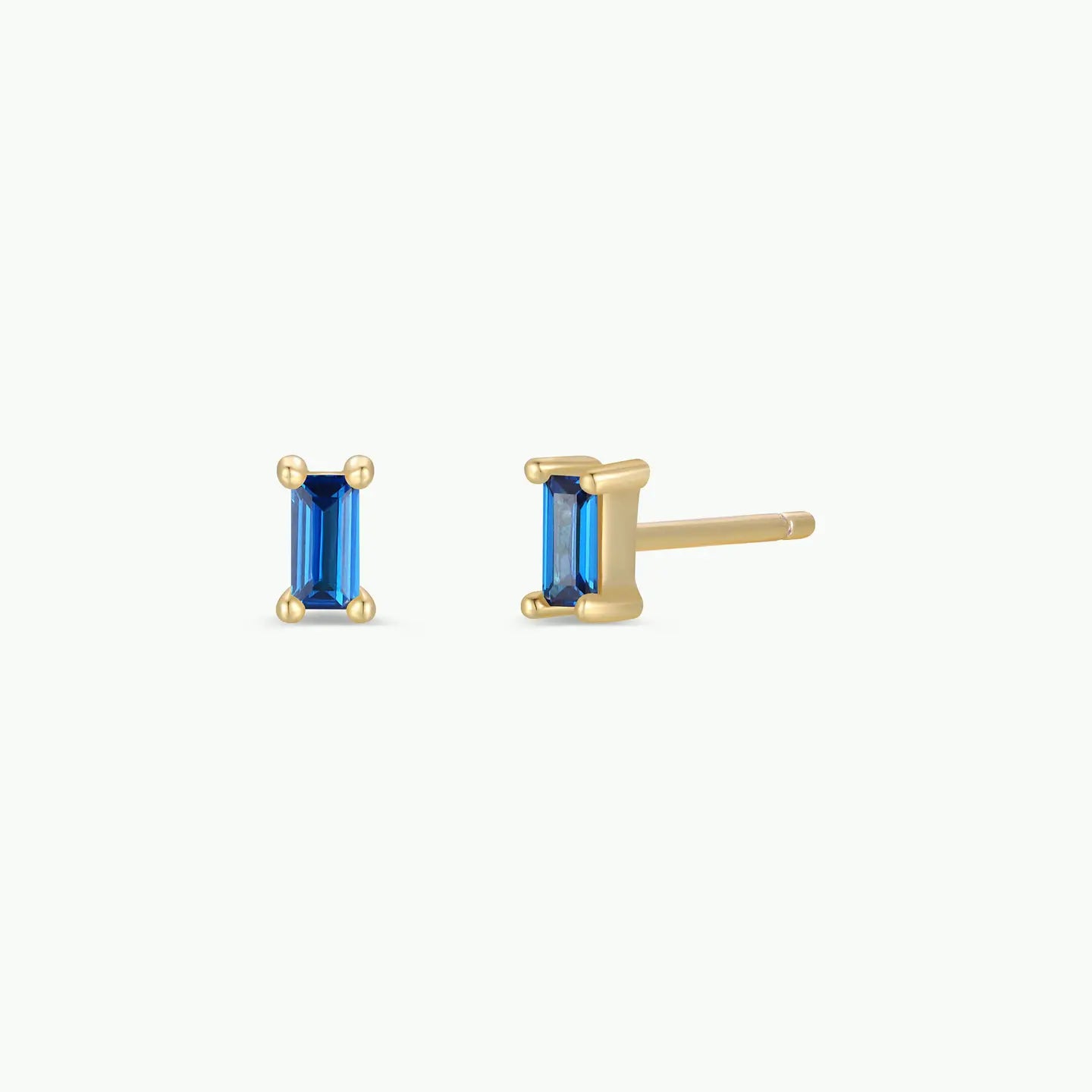 JaxKelly | Baguette Stud Earrings