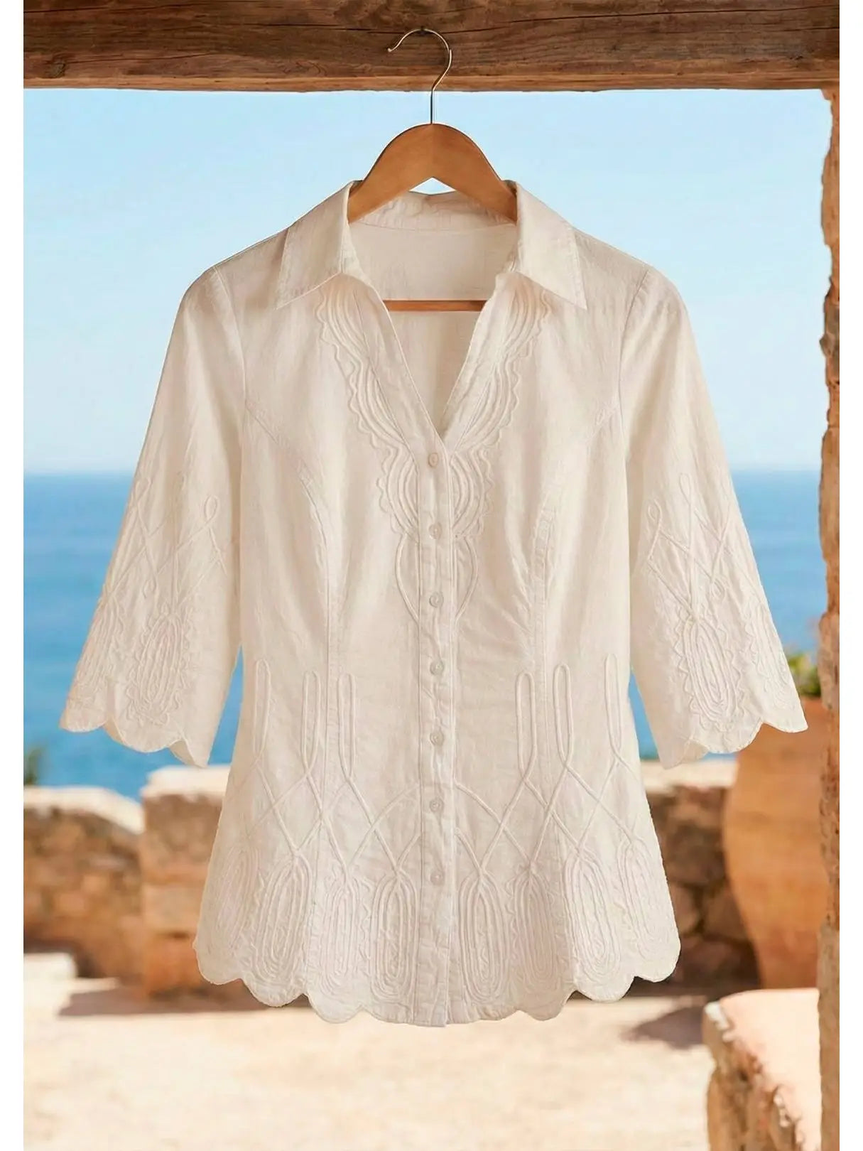 Gretty Zueger | Allie Cotton Blouse