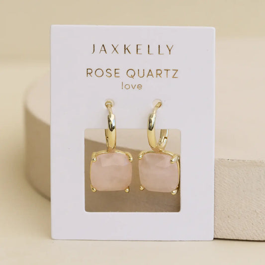 JaxKelly | Gemstone Mini Drop Earrings