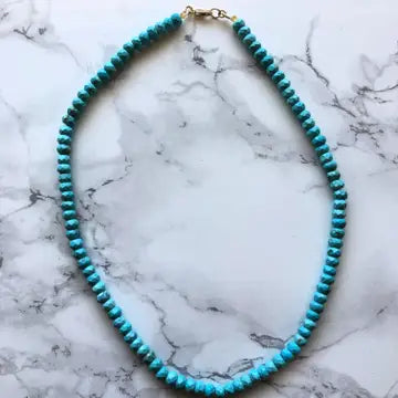 Jessica Matrasko - Turquoise Beaded Necklace