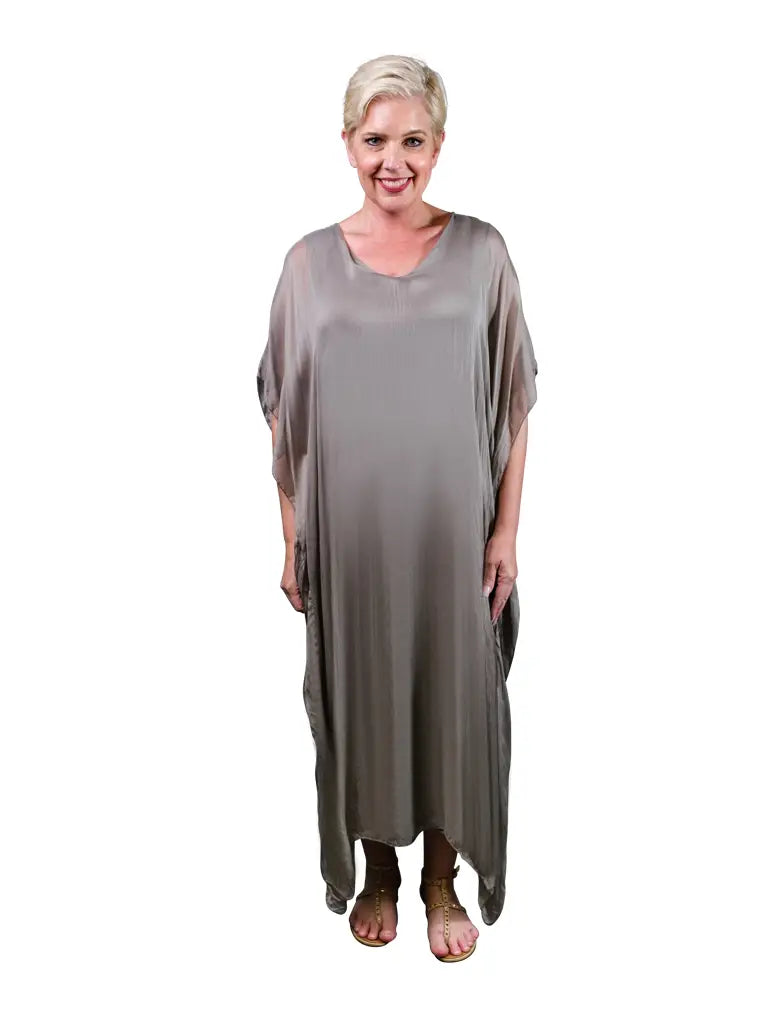 TINA | Helen Silk Dress | OS