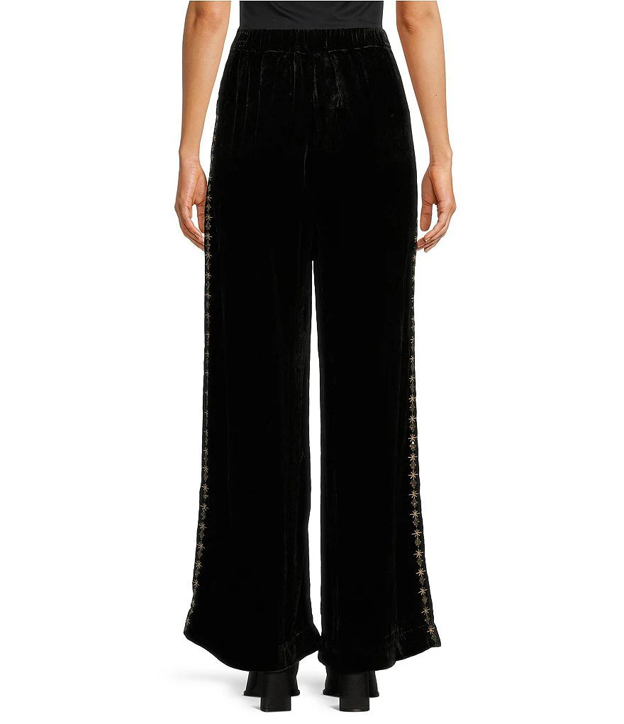Johnny Was | Wide Leg Velvet Pant | Miaora
