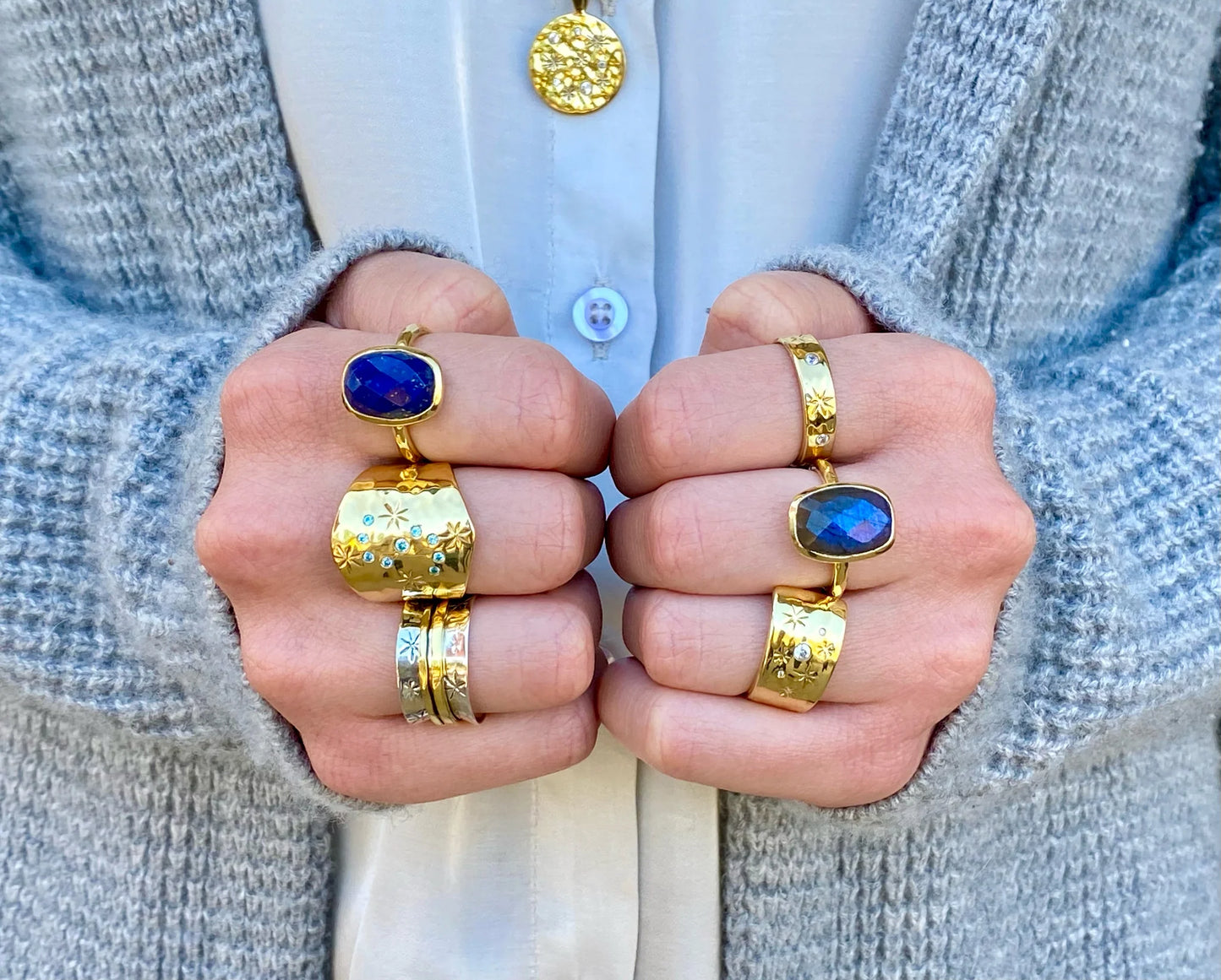 Ritual | Wide Brass Ring