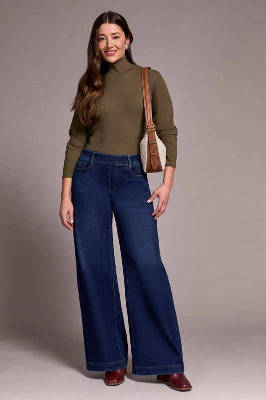 Tribal | Audrey Pull On Wide Jeans