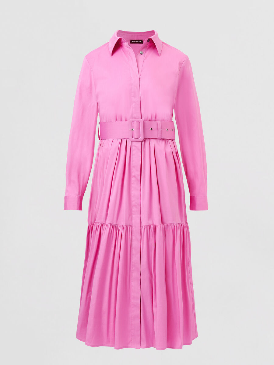 Repeat Cashmere- Blossom Shirt Dress