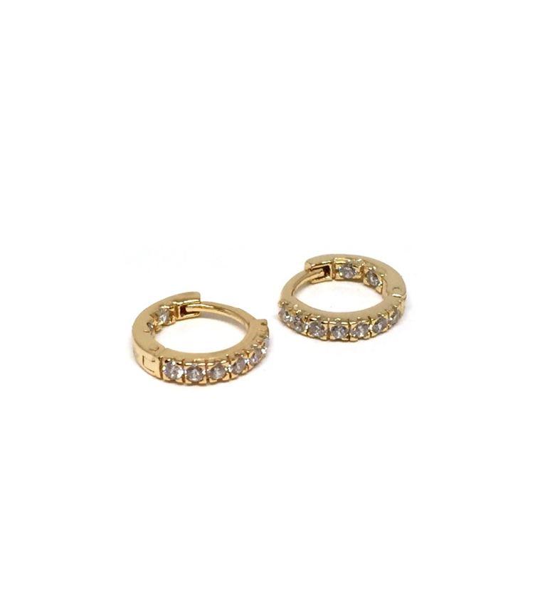 Athena Gold Vermeil Huggie Earring