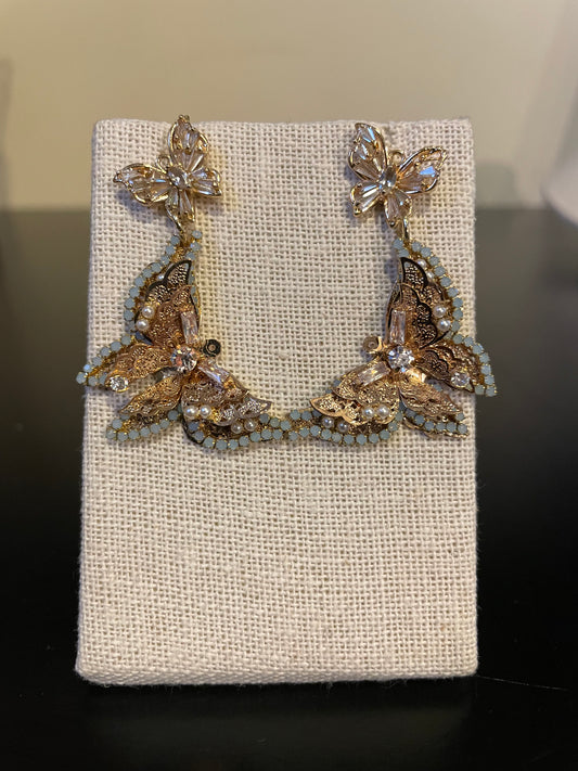 Nakamol- Earrings /Vintage Butterfly