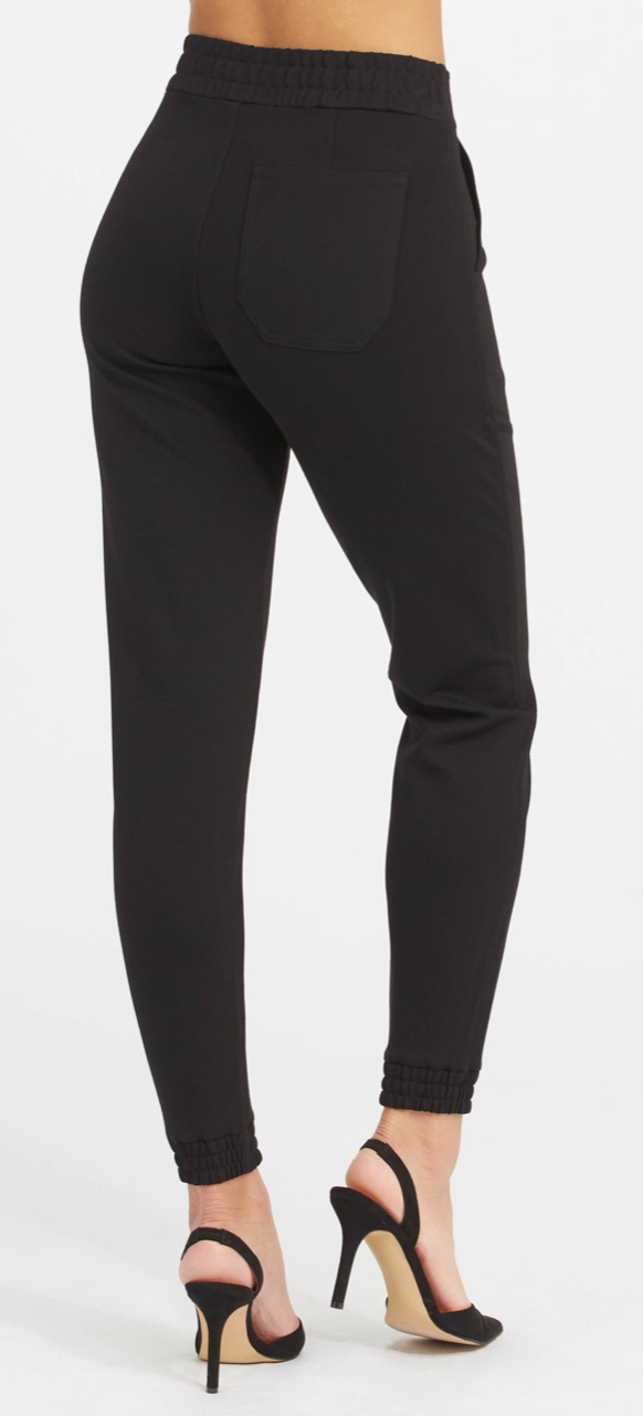Spanx Perfect Pant- Jogger Classic Black – Sign of the Pampered Maiden