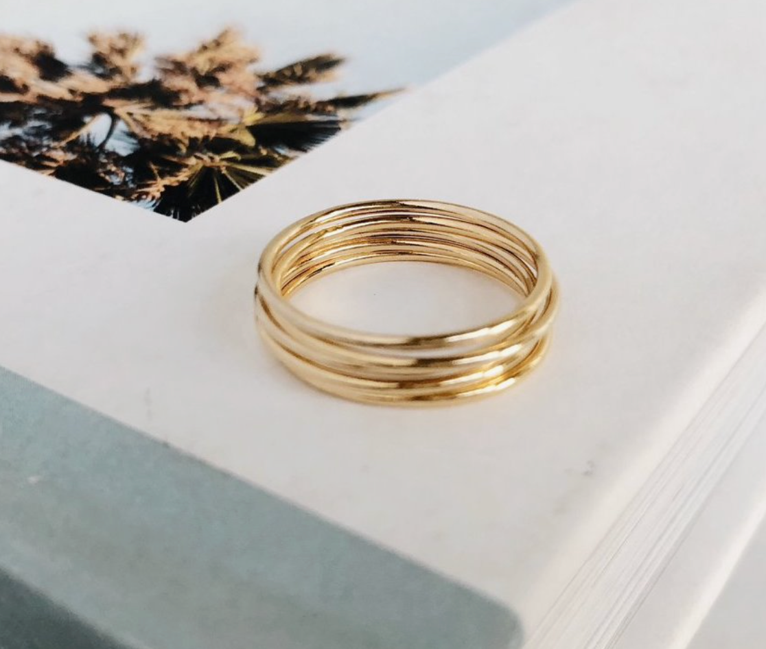 General Collective- Stacking Ring- Gold