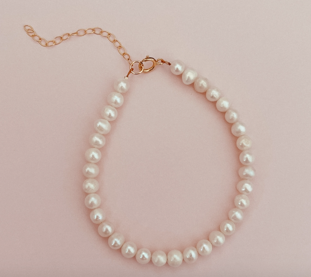 General Collective- Lili Bracelet- Pearls