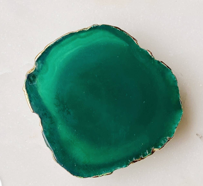 Ellison & Young- Green Agate Pop Socket