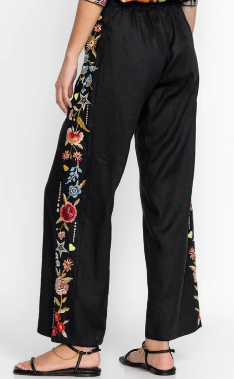Johnny Was Maris Pant - Black