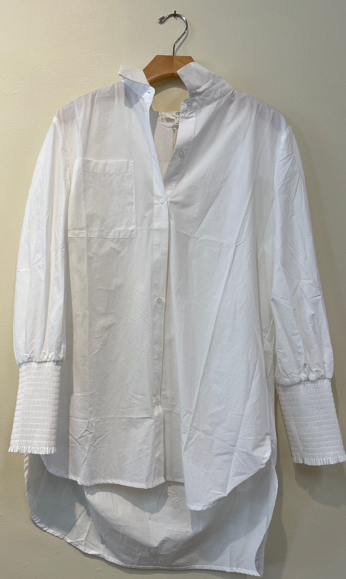 Before You- Button Up Shirt- White